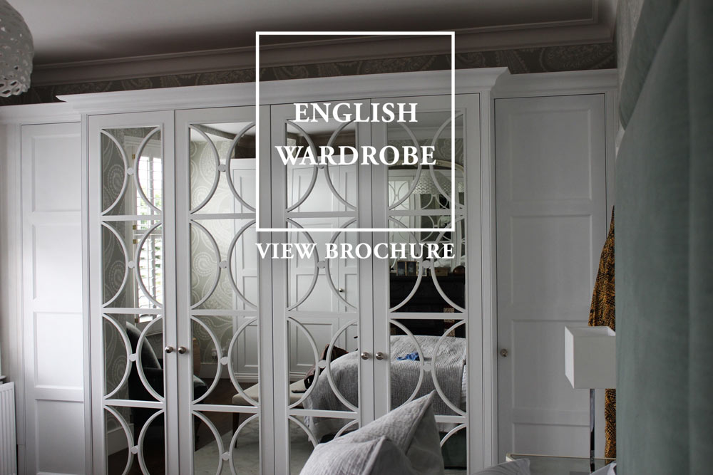 Made to measure mirrored wardrobes by The English Wardrobe Company